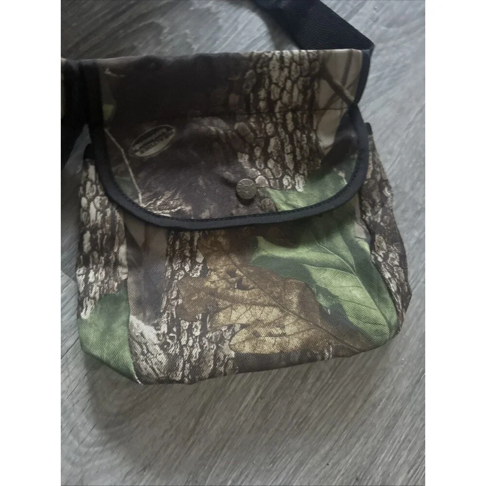 Fieldline Camo‎ Hunting Waist Belt 3 Pouch Game Bag Made in USA Camouflage
